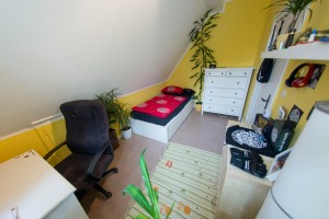 Einzelzimmer im Obergeschoss FbW Rauschenberg